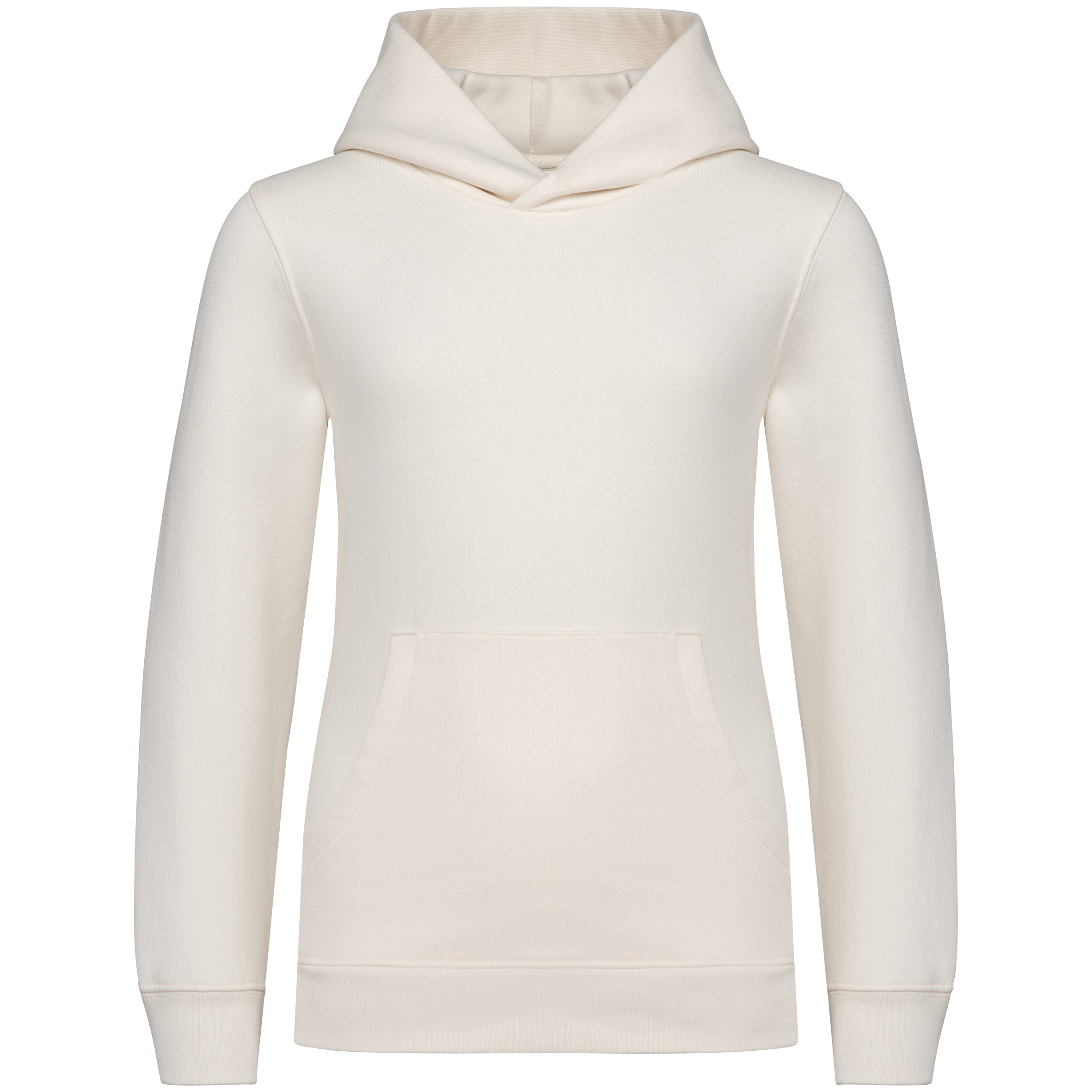 Organic Kids Hoodie ivory